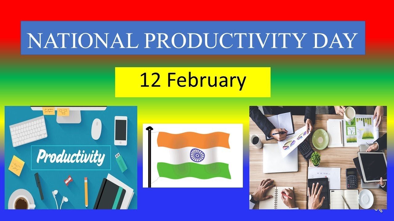 12th February 2024 National Productivity Day HD Photos